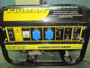 Бензогенератор firman 3800