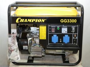 Генератор champion GG3300