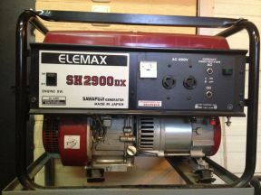 Бензогенератор elemax-Хонда SH2900, произв. Япония