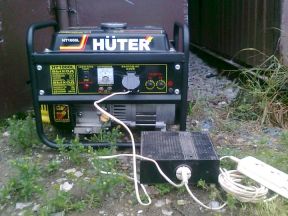 Бензогенератор Huter HT1000L