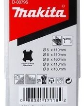 Набор буров Makita SDS+ (5 шт)