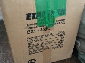 Новый Сварочный аппарат Etaltech BX1-250C Hobby