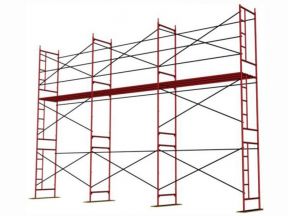 Строительные леса приставные рамные лспр - 200