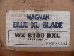 Лопасть wagman blue XL WX-8180 BXL (4 шт.)