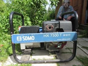 Бензогенератор sdmo HX7500T б/у