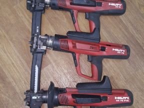 Монтажный пистолет Hilti DX 76 и расходники к нему