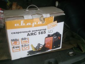 Сварочный инвертор ARC125 в коробке новый