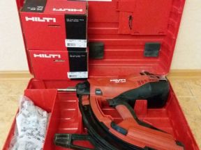 Hilti gx120 пистолет новый с дюбелями и Газ,Gaz баллон