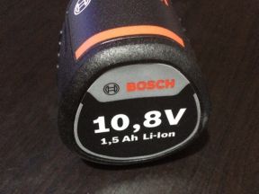 Акб bosch 10.8 /1,5Ач новая оригинал