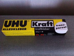 Клей Kraft Alleskleber transparent UHU