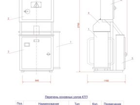 Трансформаторая подстанция ктп/ктпм-160 ква