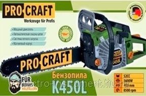 Бензопила procraft- K450L