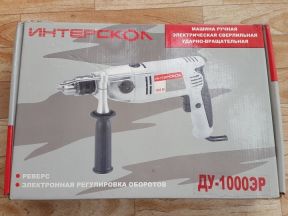 Дрель Интерскол ду-1000эр