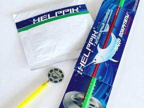 Сифону-helppik Удаление засора за 10 секунд
