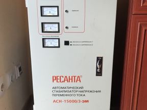 Стабилизатор напряжения ресанта ACH-15000/3-эм