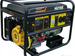 Электрогазогенератор Huter DY6500LXG б/у