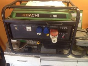 Генератор бензиновый hitachi e40