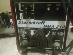 Сварочный аппарат Sturmkraft MMA 210