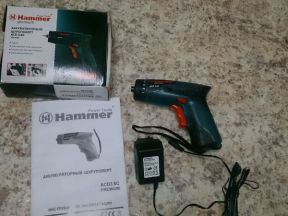  аккумуляторную отвертку Hammer ACD 3.6C