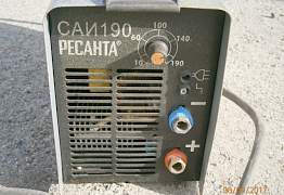 Сварочный аппарат Ресанта саи 190, инверторный