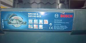 Дисковая пила Bosch "GKS 65 GCE Профессионал"