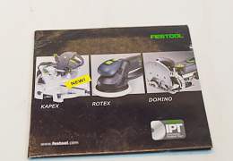 Дисковый фрезер и погружная пила festool