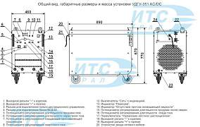 Аргонный cварочный аппарат удгу-351 AC/DC