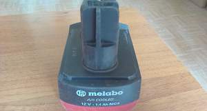 Аккумулятор шуруповерта Metabo BZ 12 SP