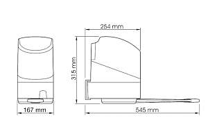 Приводы для ворот nice PP7024 + nice PP7224