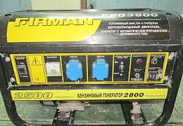 Бензогенератор firman 3800