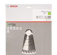 Пильный диск bosch 2608640727, по дереву, 235мм