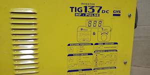 Gysmi TIG 137 HF аргонодуговой сварочный аппарат