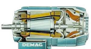 Двигатель Demag с тормозом 4 kW 1400 об/мин