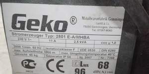 Электростанция geko 2801