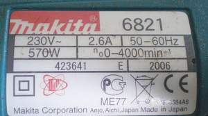 Шуруповерт Makita 6821 Япония