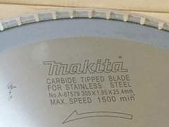 Диск пильный по нержавейке Makita A-87579