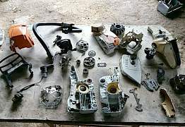 Бензопилы Stihl MS 260, 360, 362, 460 в разборе на