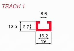 Профиль для фрезерных столов, T-Трак,Трек, T-slot