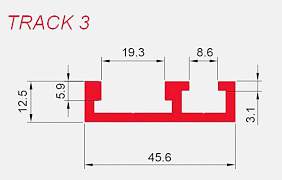 Профиль для фрезерных столов, T-Трак,Трек, T-slot