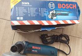 Bosch GWS-1000 болгарка маленькая 125 мм Bosch GSR