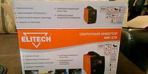 Сварочный инвертор elitech аис 170 (мма, igbt)