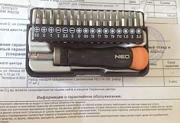 Набор прецизионных отверток NEO