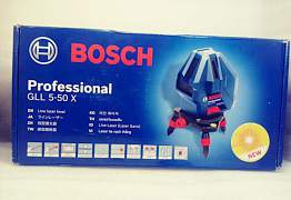 Лазерный уровень bosch GLL 5-50X новый