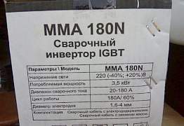 Сварочный инвертор 180а