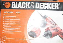 Аккумуляторная реверсивная отвёртка BlackDecker