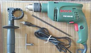 Ударная дрель Bosch PSB 500 RE