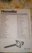 Бензопила Homelite