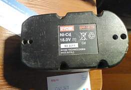 Аккумулятор для шуруповерта Ryobi 18 v Ni-Cd