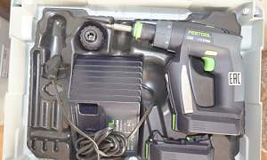 Дрель- шуруповерт CXS Festool