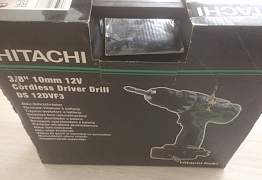 Шуруповерт новый Hitachi 12v